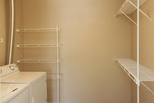Master Walk-In Closet with Laundry