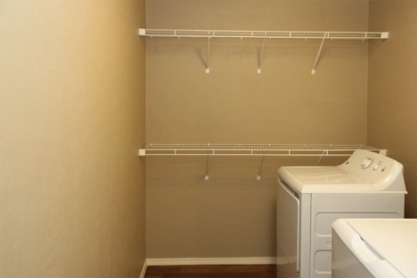 Master Walk-In Close with Laundry